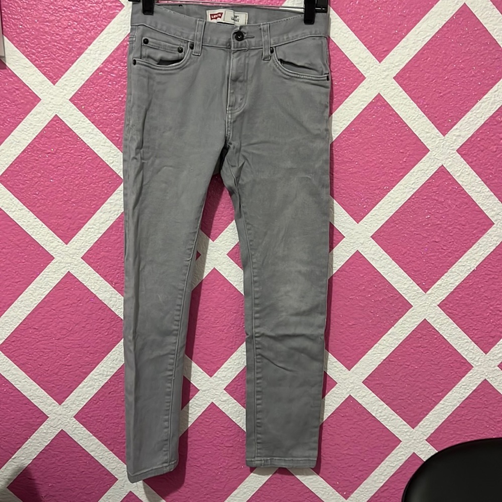 Grey Levi’s skinny jeans size 16 boys (28x28)